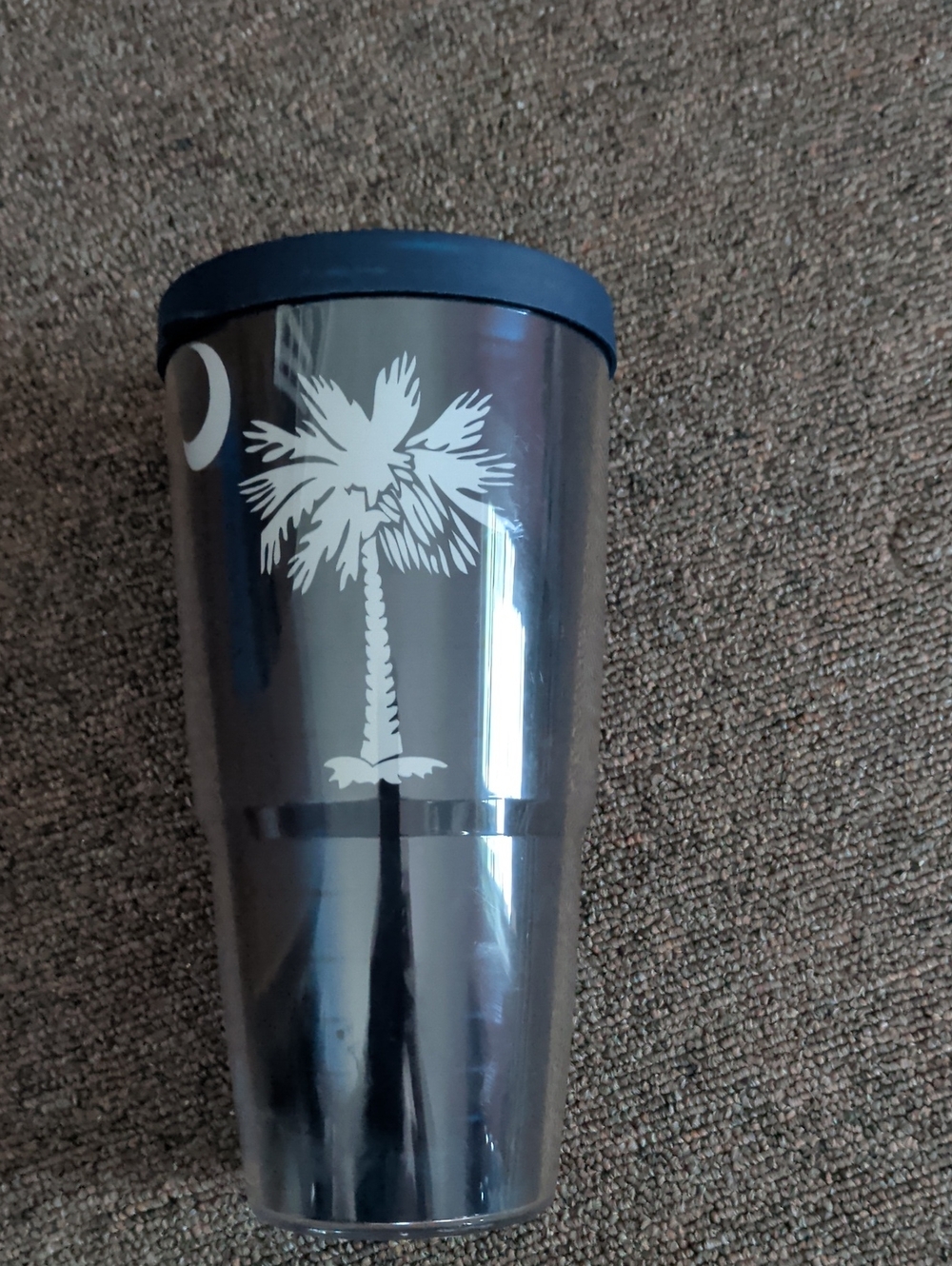 Tervis S. Carolina Tumbler with Palm Tree and Crescent Moon Graphic - Blue